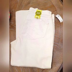 White Denim Old Navy Capris